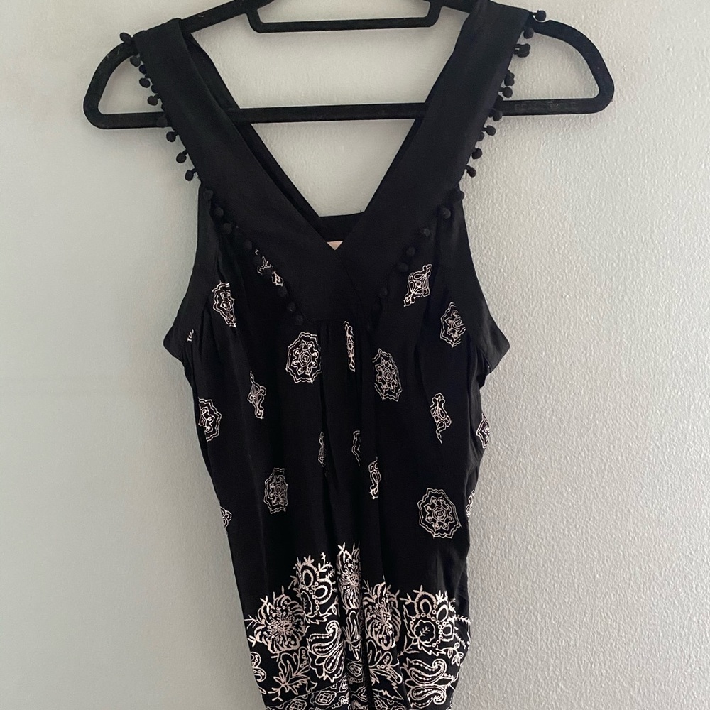 Loft black blouse
